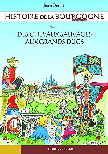 Histoire de la Bourgogne en bandes dessinées T 1 Des chevaux sauvages aux grands ducs